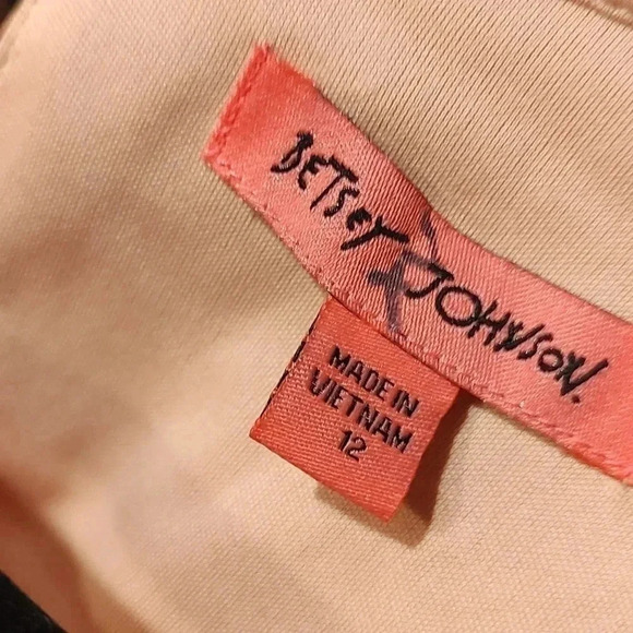 Betsey Johnson Chiffon Floral Vintage Dress - Picture 4 of 4